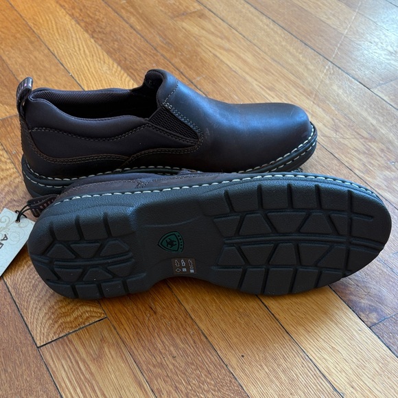 Ariat Women's Dark Brown Traverse Slip-On Loafers Size 9 - Picture 4 of 5